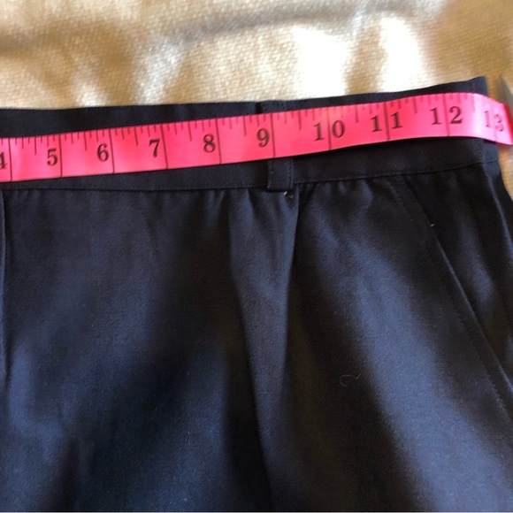 Vintage Ports international navy virgin wool high waisted pencil skirt - Picture 5 of 9